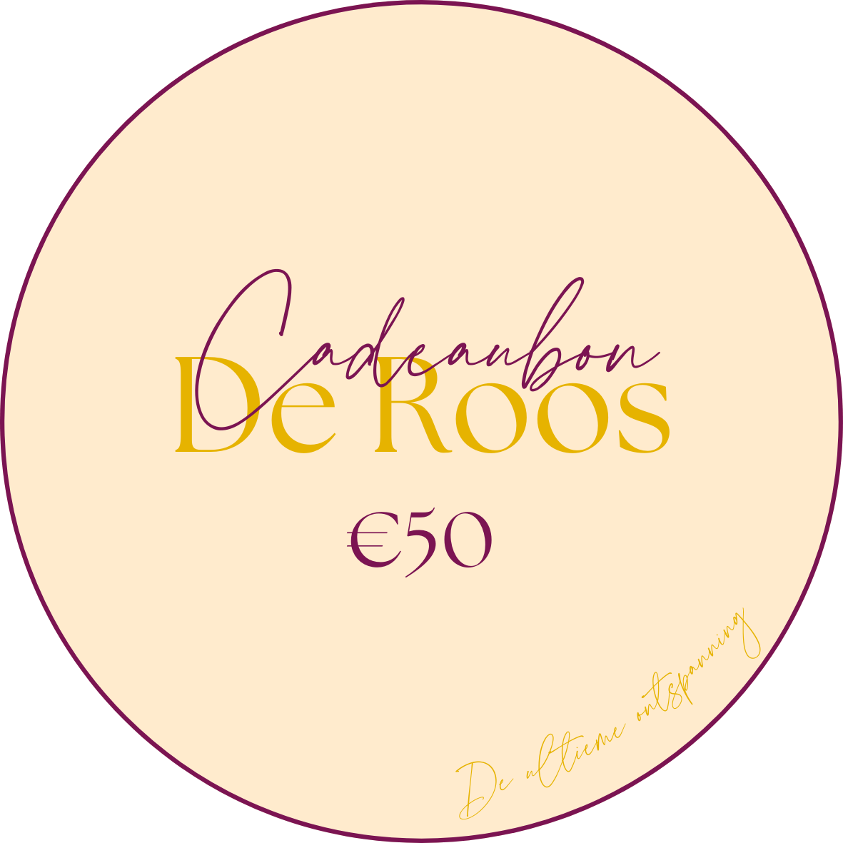 Cadeaubon De Roos