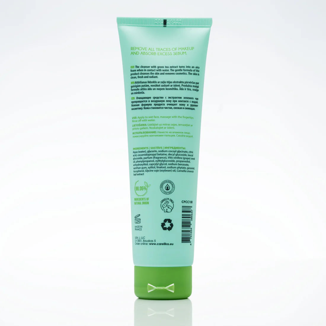 Cleansing Cream Met Groene Thee