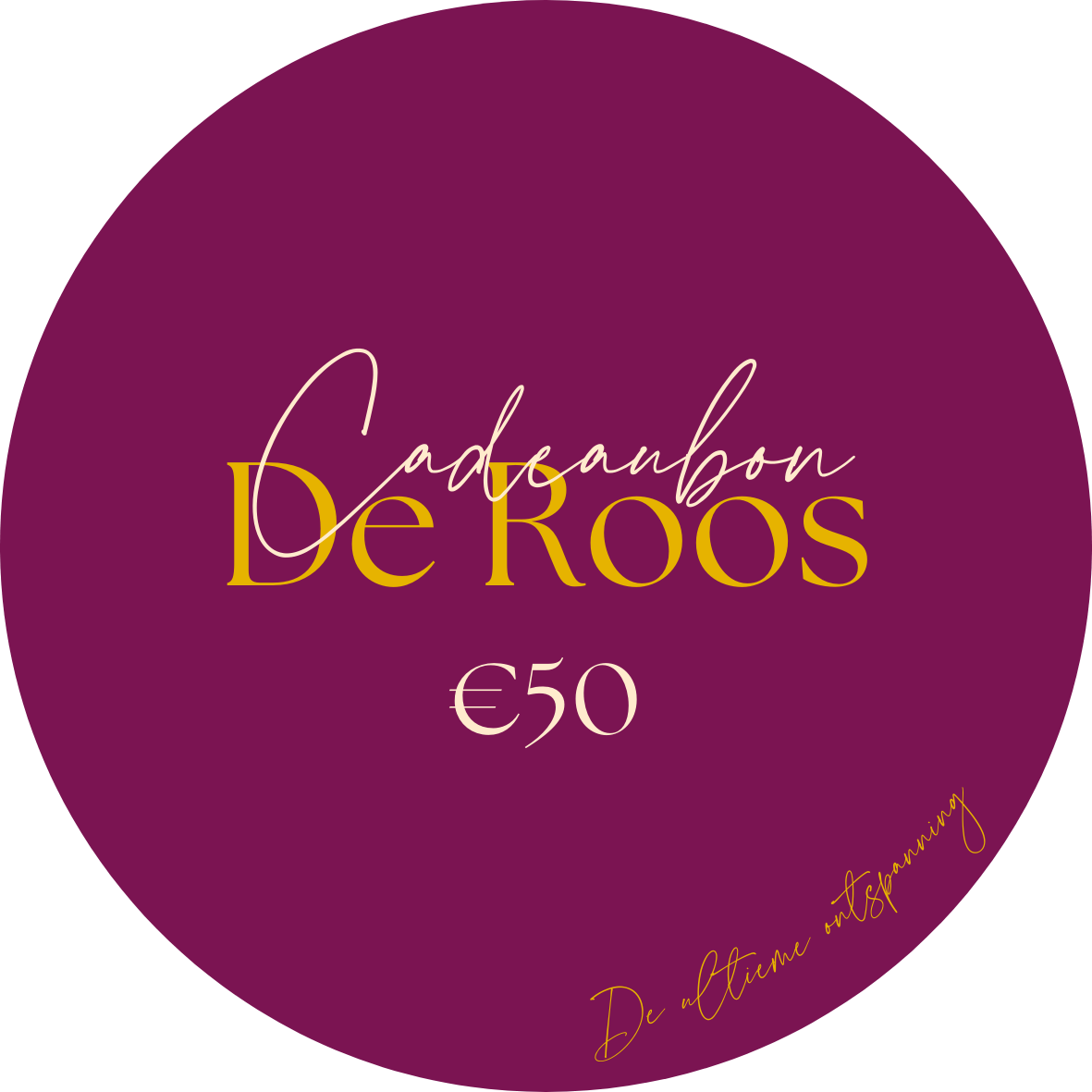 Cadeaubon De Roos